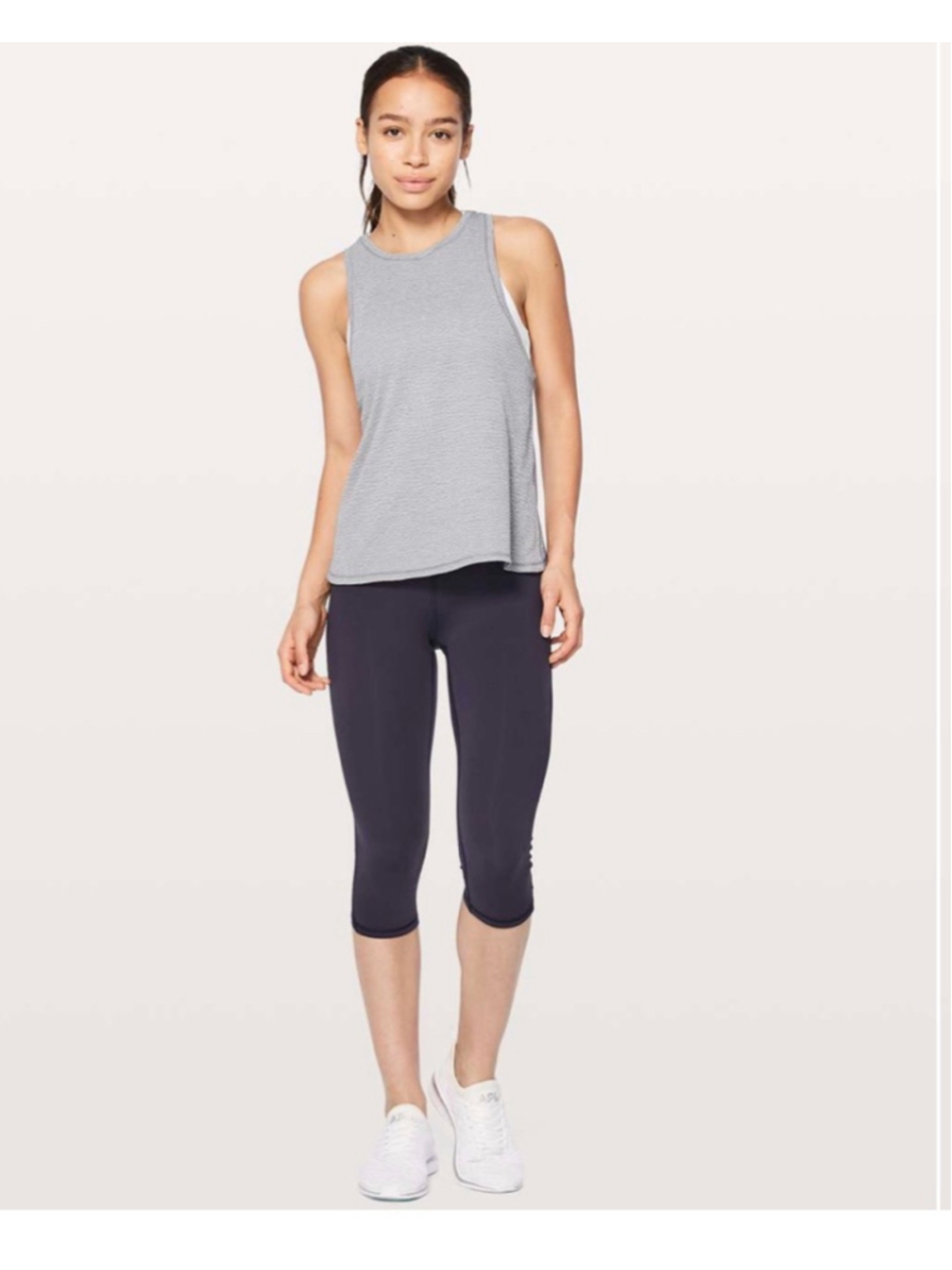 Women's Lululemon Squad Goals Tank Top Grey Size 12